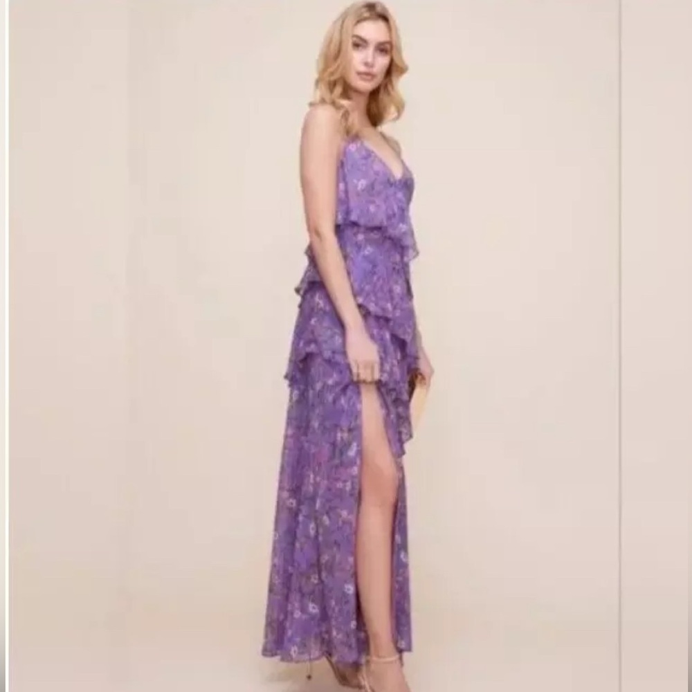 ASTR the label, flowy midi dress, S